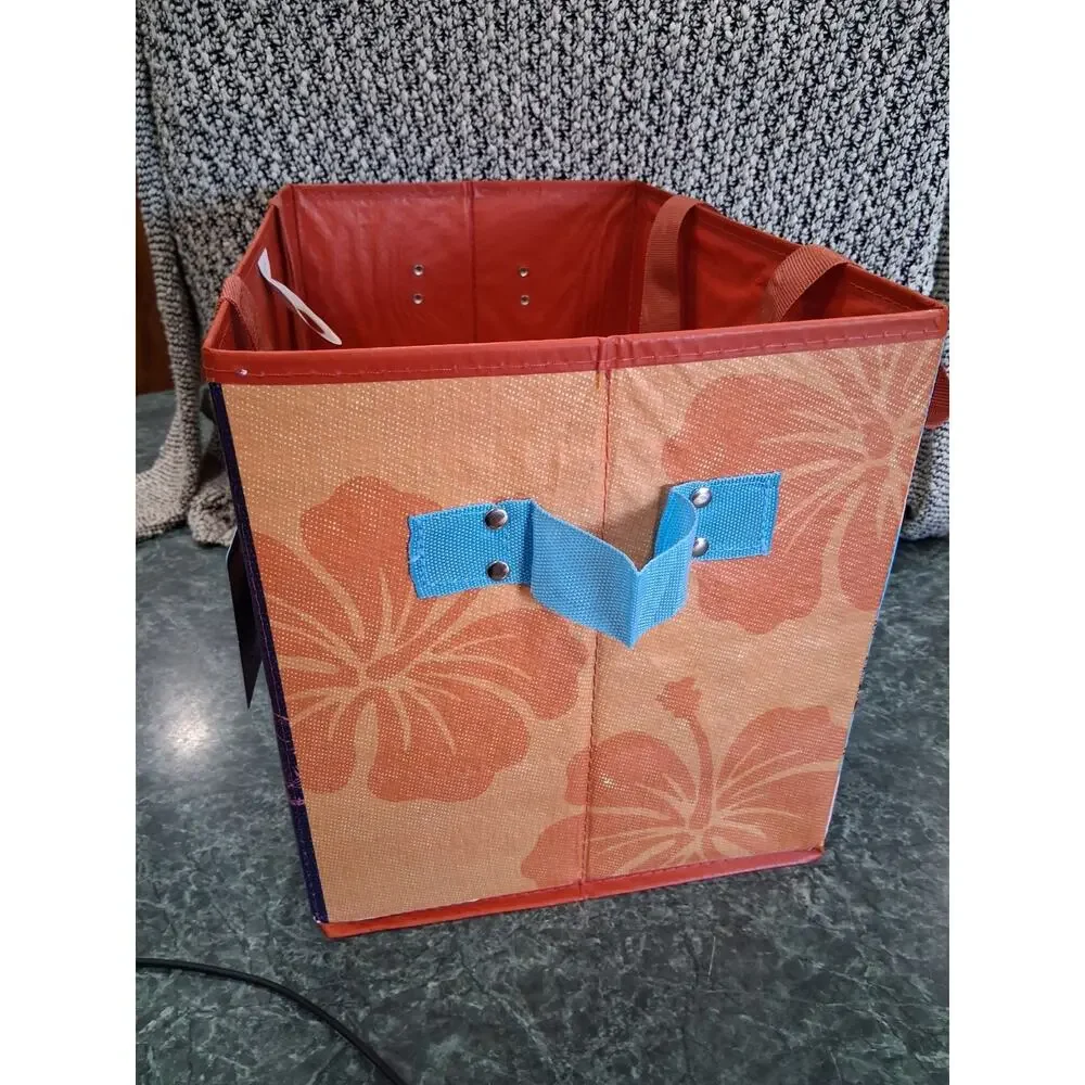 TRADER JOE'S Stand Up Collapsible Tote Grocery Bag Sturdy Durable 6 Gallon NEW